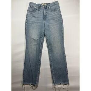 Madewell Women's The Perfect Vintage Blue Denim Jeans - Size 28 (29x26.5)